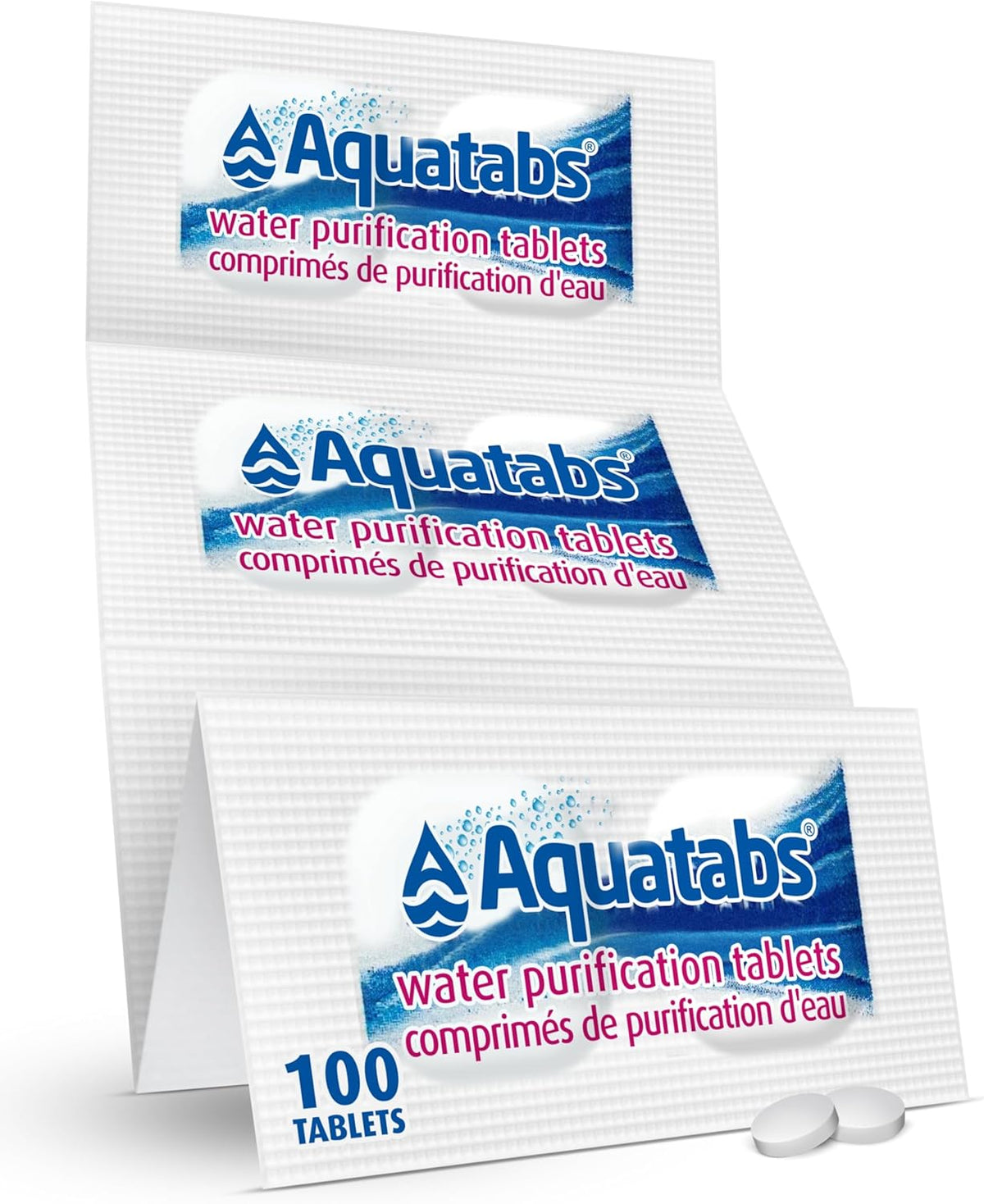 Aquatabs Water Purification Tablets 49 mg Canadian 110-Pack